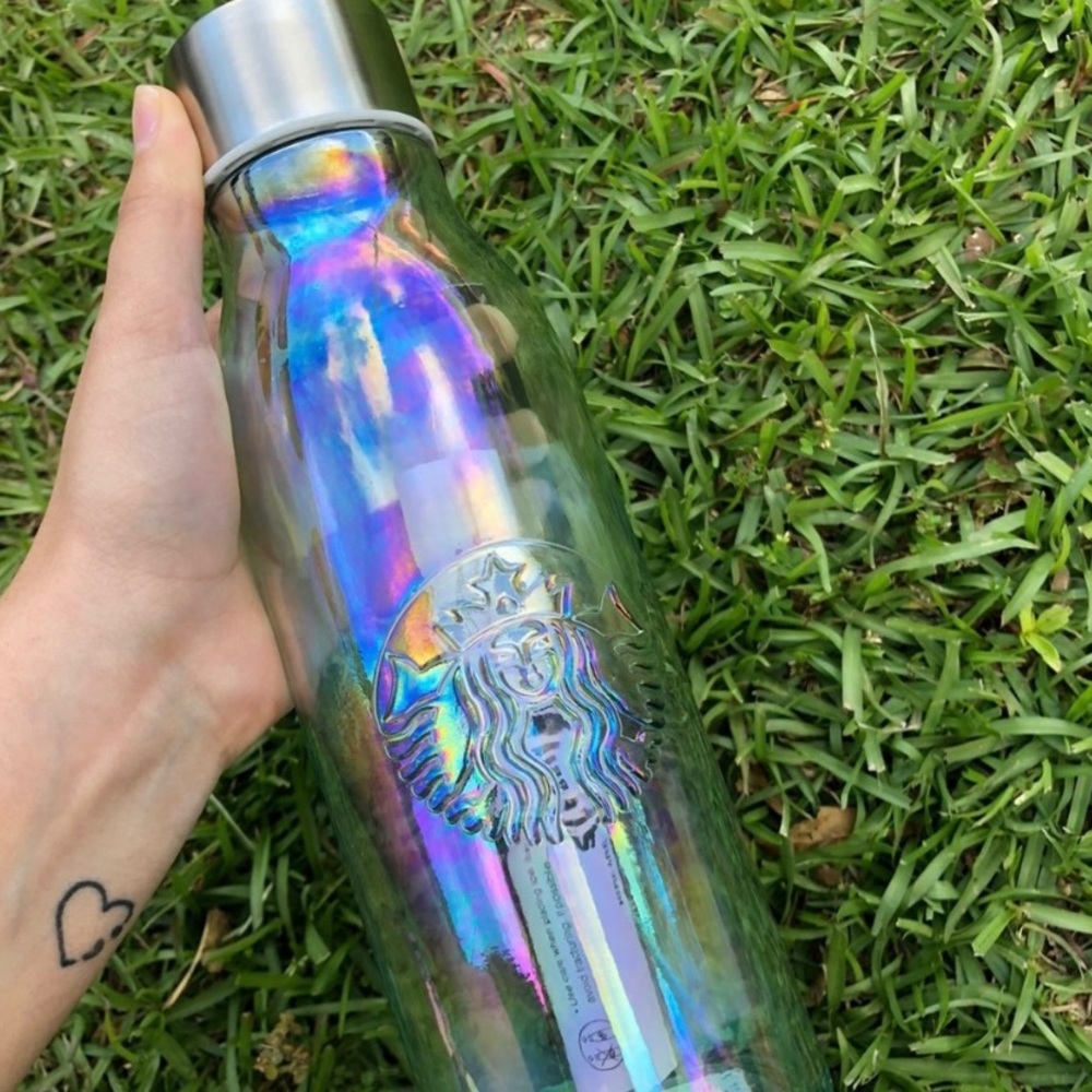 Glass Water Bottle